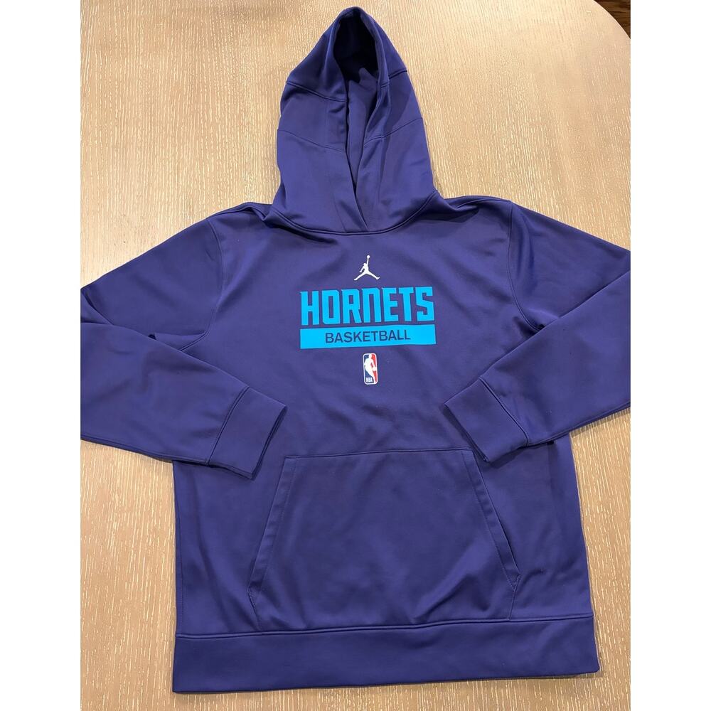 Charlotte Hornets Courtside StatementEdition Jordan NBA Fleece Pullover‎ 14/16 L